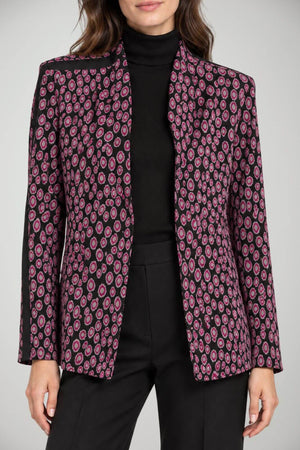 Manila Grace Blazer Donna in felpa con stampa