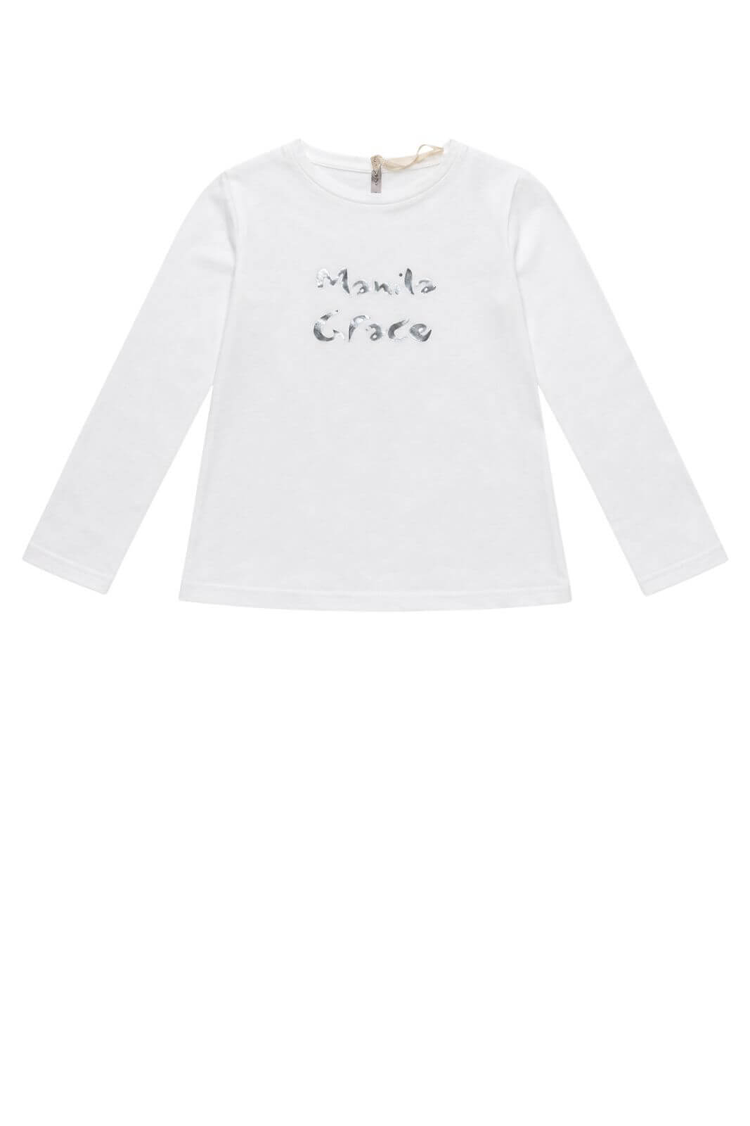 Manila Grace T-shirt Bambina maniche lunghe