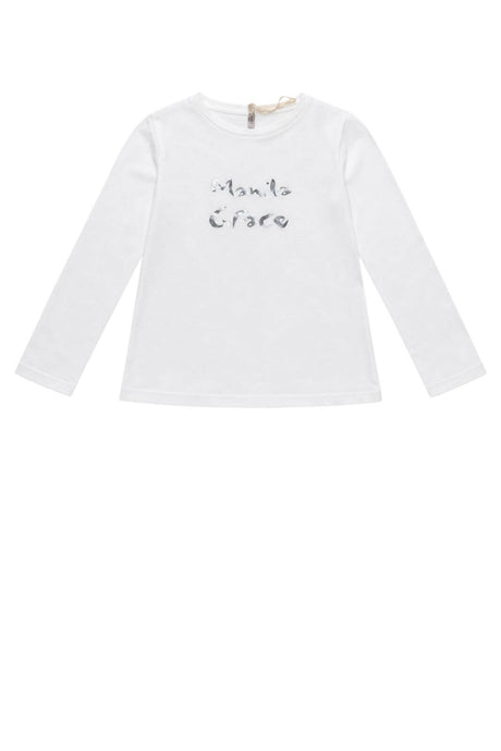 Manila Grace T-shirt Bambina maniche lunghe