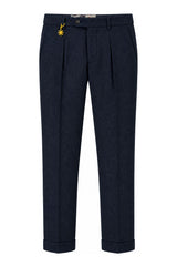 Manuel Ritz Pantaloni Uomo Slim Fit in misto lana