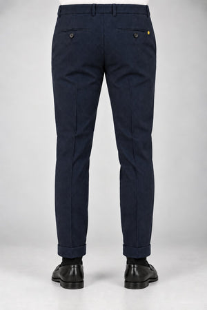 Manuel Ritz Pantaloni Uomo Slim Fit in misto lana