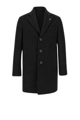Manuel Ritz Cappotto Uomo monopetto / Nero