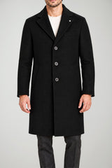 Manuel Ritz Cappotto Uomo monopetto / Nero