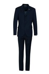 Manuel Ritz Single-Breasted Men's Suit