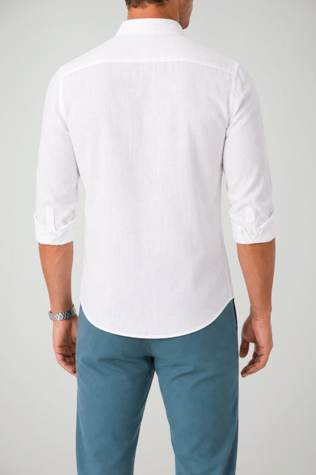 Manuel Ritz Camicia Uomo in Lino e Cotone