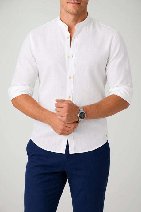Manuel Ritz Camicia Uomo con dettaglio colorato