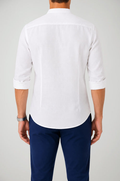 Manuel Ritz Camicia Uomo con dettaglio colorato
