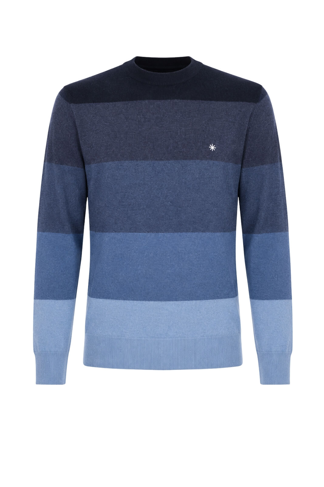 Manuel Ritz Maglia Uomo a righe multicolore