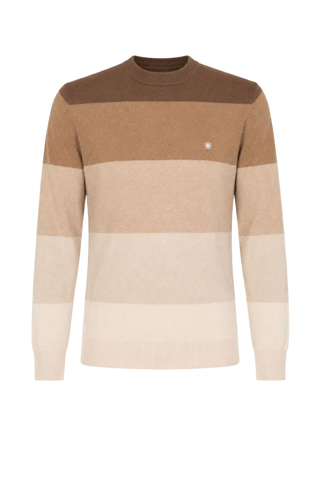 Manuel Ritz Maglia Uomo a righe multicolore