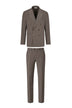 Abito da uomo Manuel Ritz doppiopetto in lana stretch
