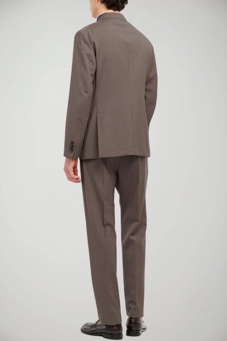 Abito da uomo Manuel Ritz doppiopetto in lana stretch