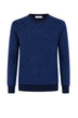 Manuel Ritz Maglia Uomo texture a quadri