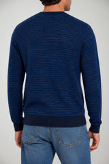 Manuel Ritz Maglia Uomo texture a quadri