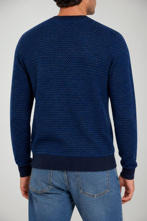 Manuel Ritz Maglia Uomo texture a quadri