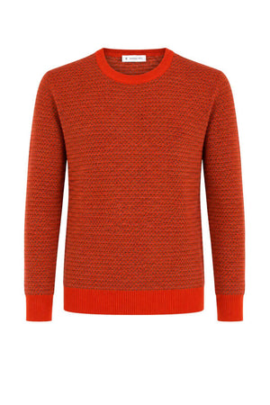 Manuel Ritz Maglia Uomo texture a quadri