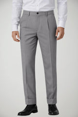 Manuel Ritz Pantaloni Uomo chino con risvolti