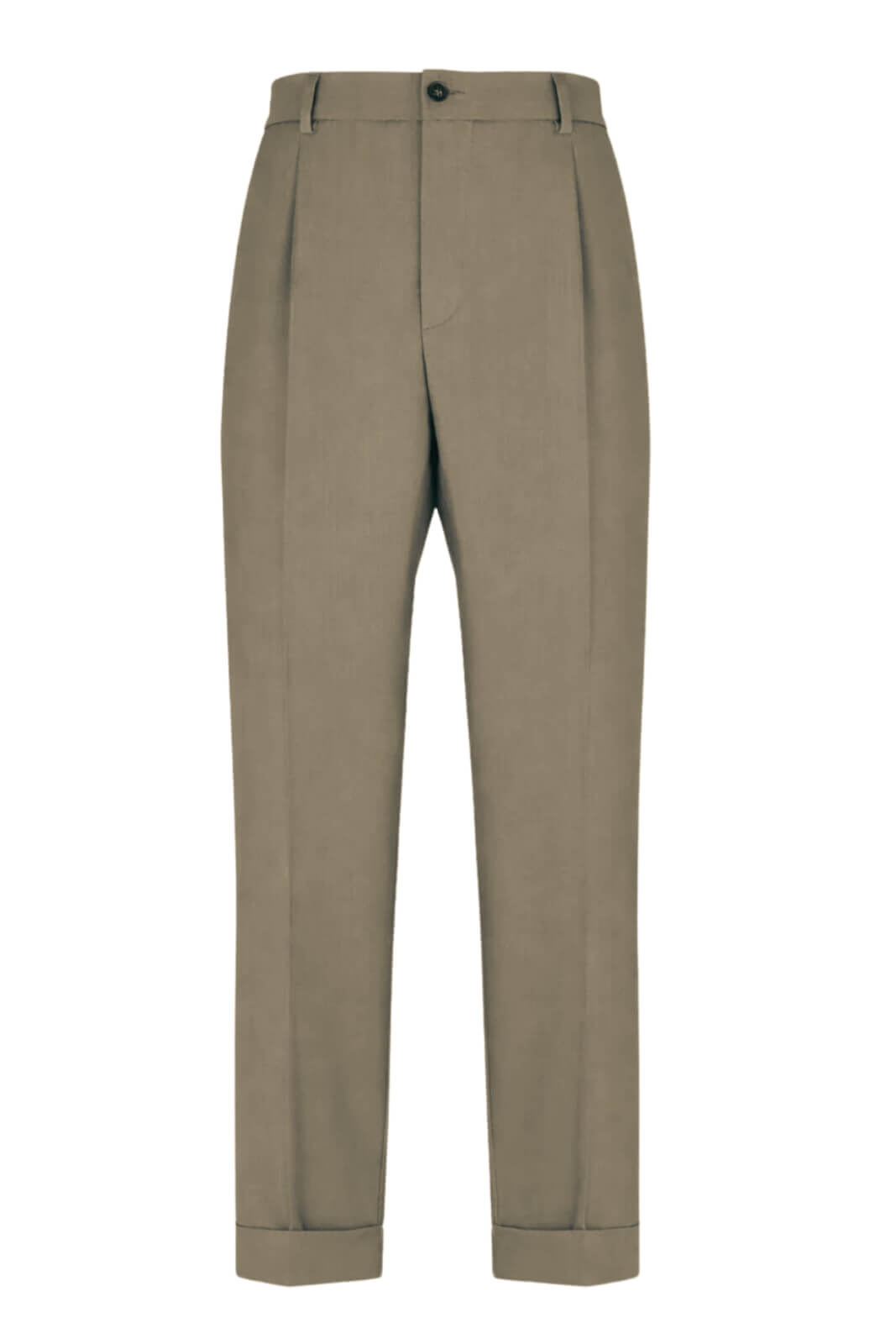 Manuel Ritz Pantaloni Uomo chino con risvolti