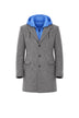 Manuel Ritz men's coat with windproof insert and hood