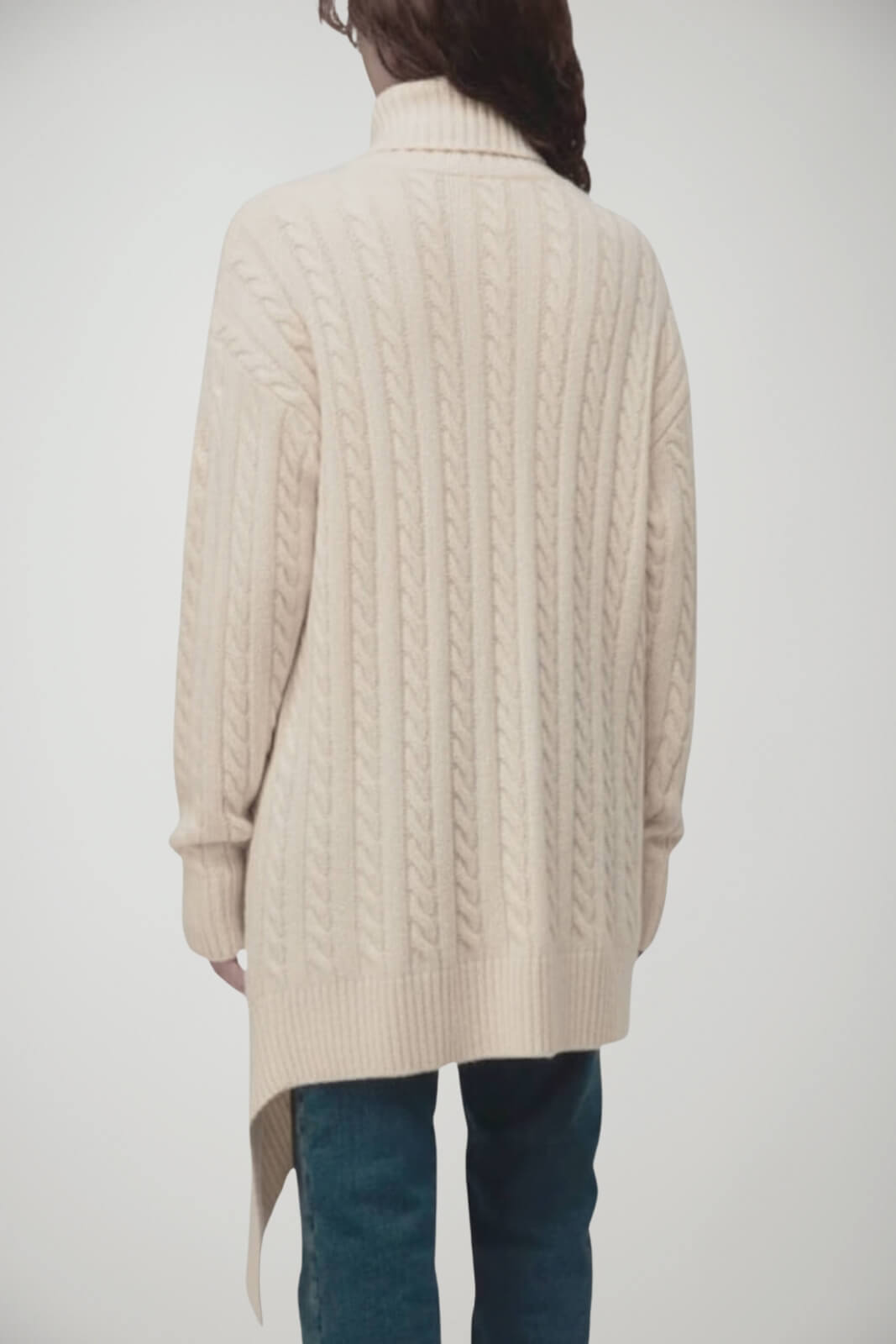 Cardigan da donna Mar de Margaritas a trecce