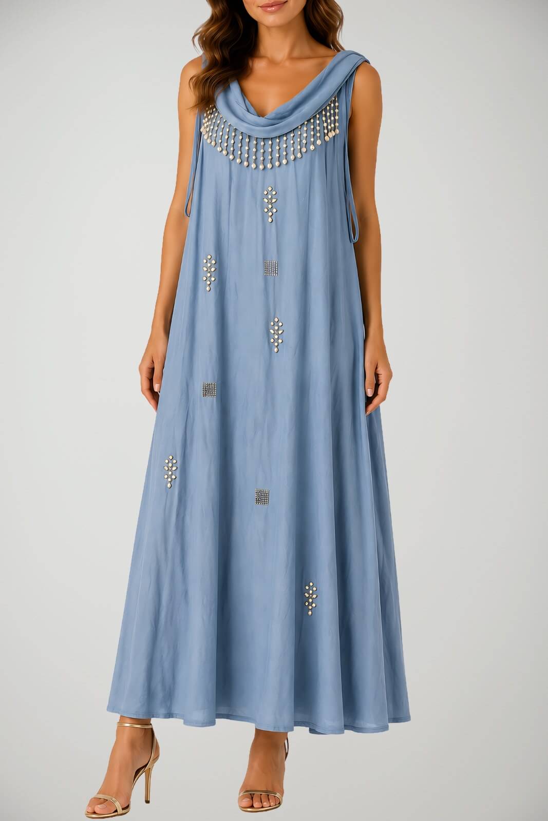 Marci By Gil Santucci Abito Donna in Denim