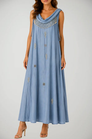 Marci By Gil Santucci Abito Donna in Denim