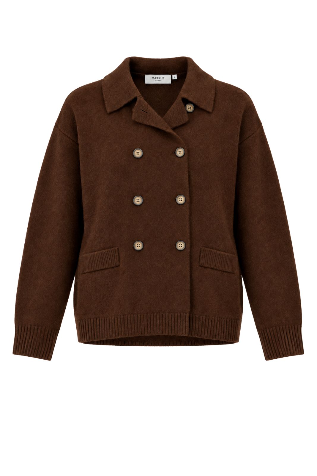 Markup Cardigan Donna doppiopetto lungo