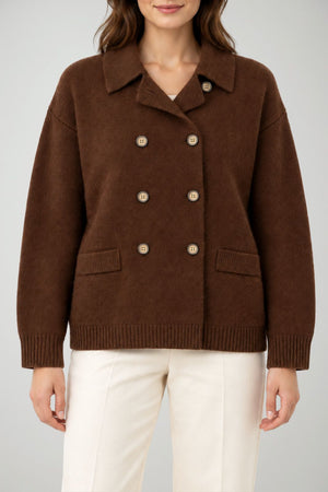 Markup Cardigan Donna doppiopetto lungo
