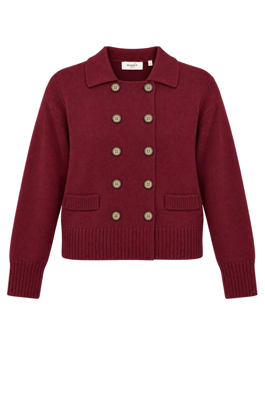 Markup Cardigan Donna doppiopetto misto lana