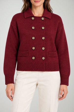 Markup Cardigan Donna doppiopetto misto lana