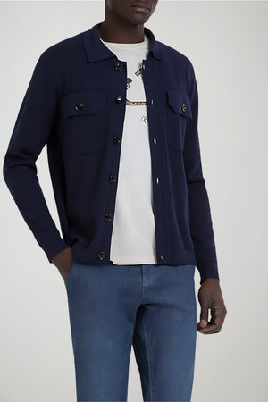 Markup Overshirt Uomo strutturato con tasche