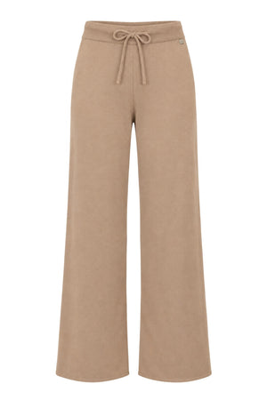 Markup Pantaloni Donna fluidi in maglia mano calda