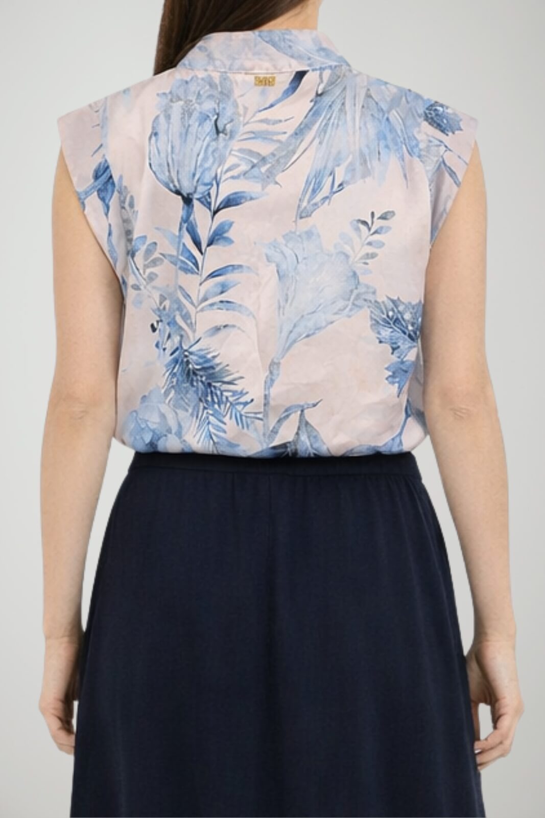 Markup blusa donna in raso stampa floreale