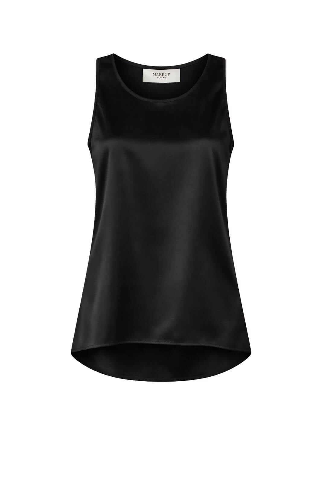 Markup canotta donna in raso