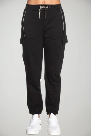 Markup Pantaloni Donna cargo in felpa