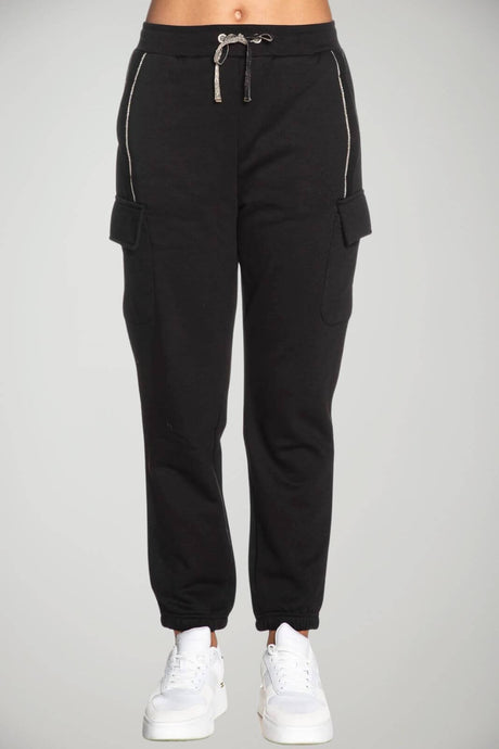 Markup Pantaloni Donna cargo in felpa