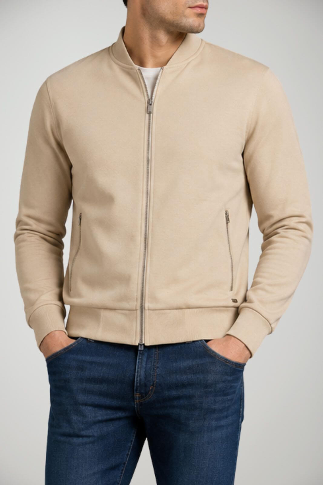 Markup Felpa Uomo Bomber full zip