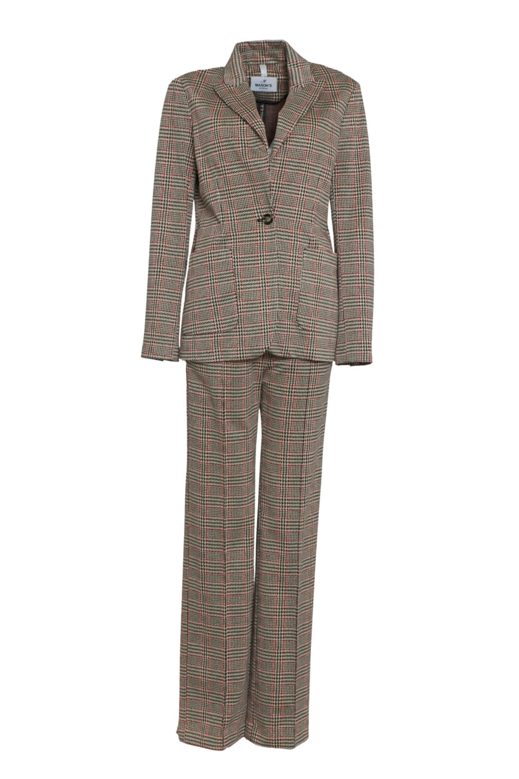 Tailleur Donna fantasia pied de poule fronte