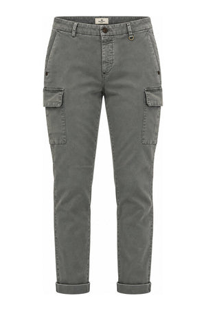 Mason's Pantaloni Donna cargo slavato