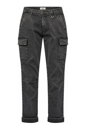 Mason's Pantaloni Donna cargo slavato