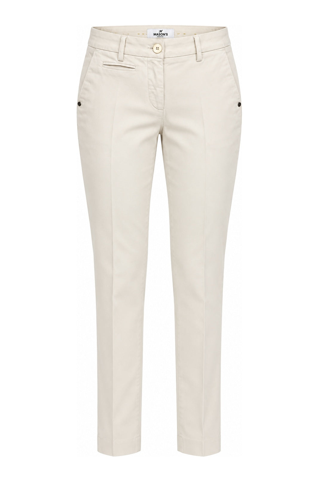 Mason's Pantaloni Donna Chino in Gabardina Stretch New York Slim