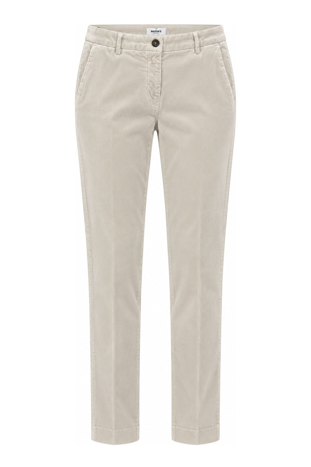 Mason's Pantaloni Donna Chino in Velluto Regular Fit New York