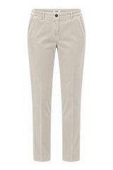 Mason's Pantaloni Donna Chino in Velluto Regular Fit New York