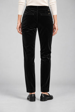 Mason's Pantaloni Donna Chino in Velluto Regular Fit New York