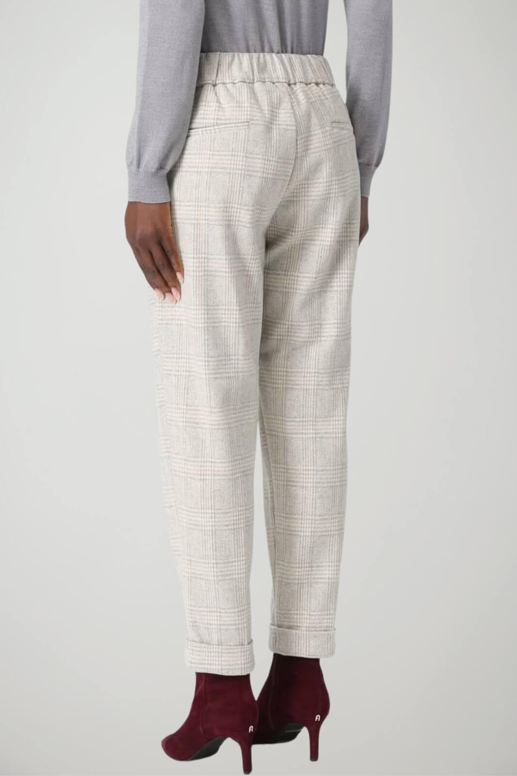 Mason's Pantaloni Donna Fantasia Check
