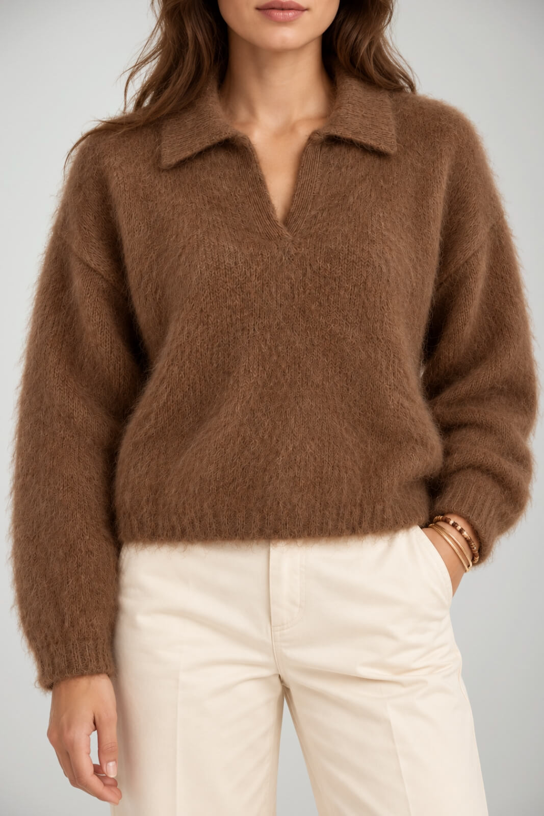 MaxMara Studio Polo Donna in mohair