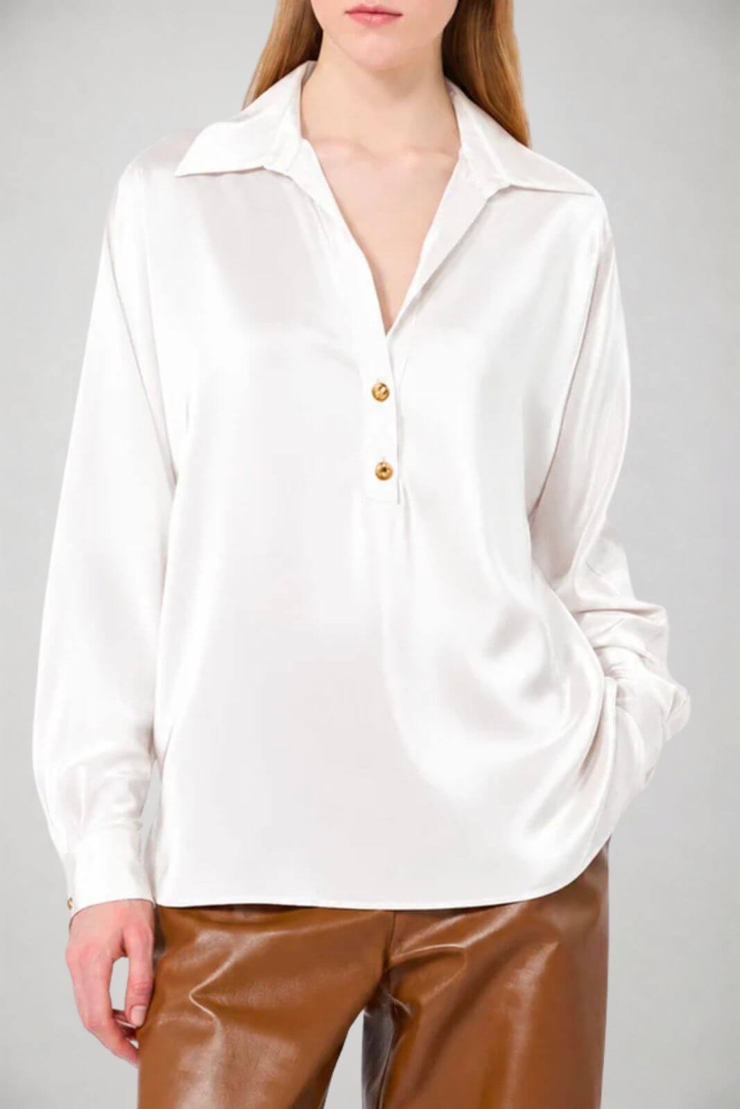 MaxMara Studio Camicia Donna in seta