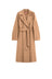 MaxMara Studio Cappotto Donna Cles a vestaglia / Cammello