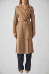 MaxMara Studio Cappotto Donna Cles a vestaglia / Cammello