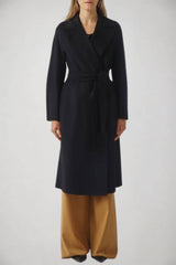MaxMara Studio Cappotto Donna Cles a vestaglia / Nero