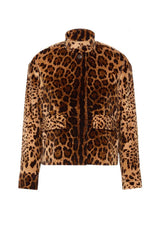 MaxMara Studio Giacca Donna in velluto stampa animalier
